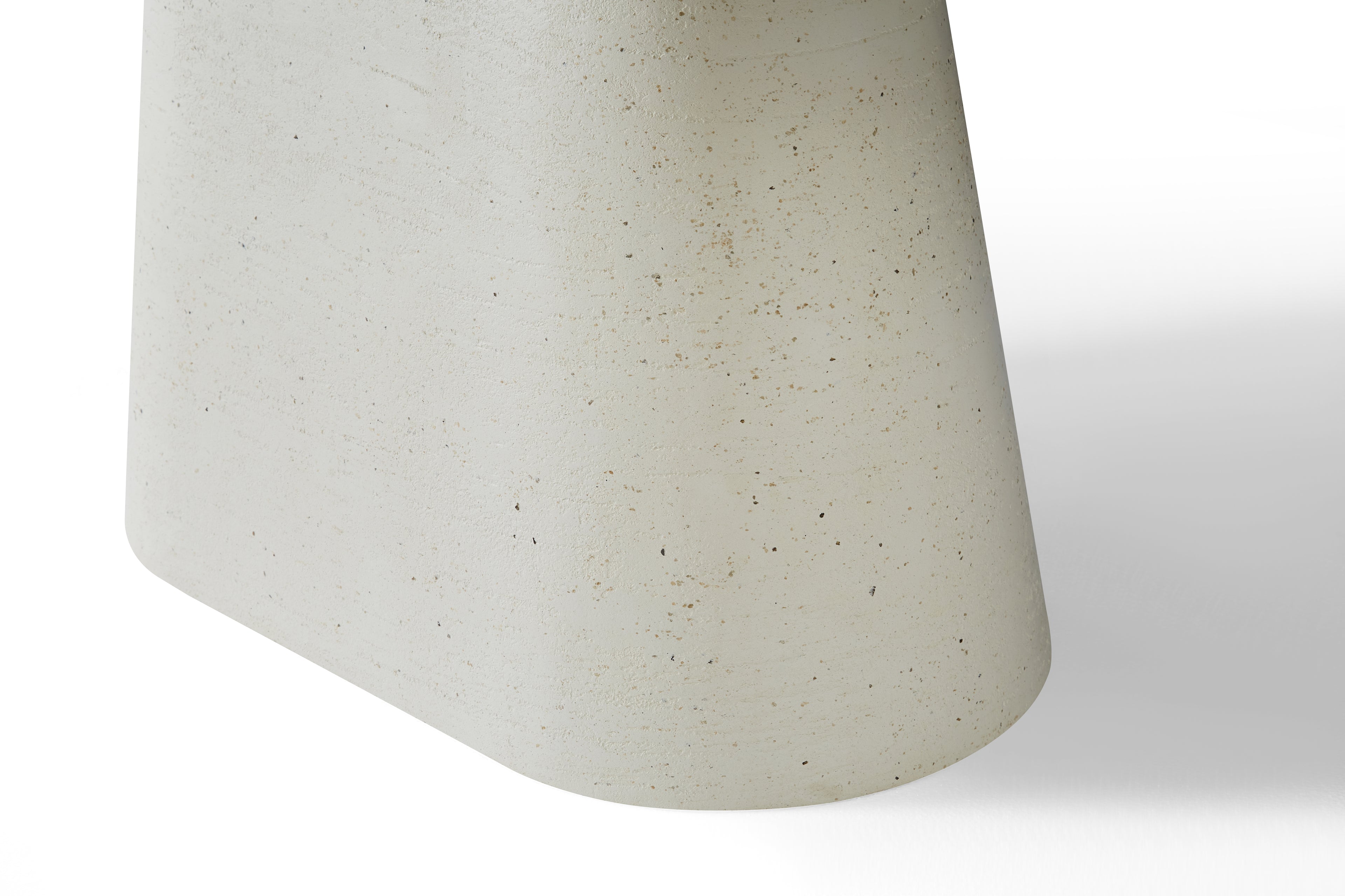 Celine Small 160cm Table - Ivory & Travertine