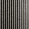 Acoustic Slatted Wall Panel - Grey Marble 2.8m x 0.6m (3 Pieces)