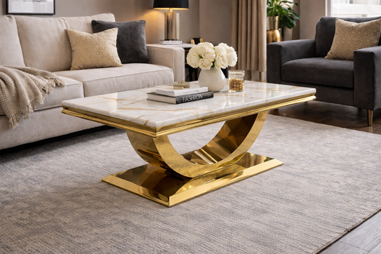 London Gold Coffee Table