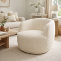 Siena Sofa 1 Seater Ivory