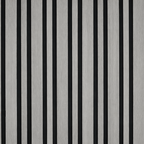 Acoustic Linear Wall Panel - Light Grey 2.4m x 0.6m (4 Pieces)