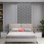 Acoustic Block Wall Panel - Grey 2.4m x 0.6m (4 Pieces)