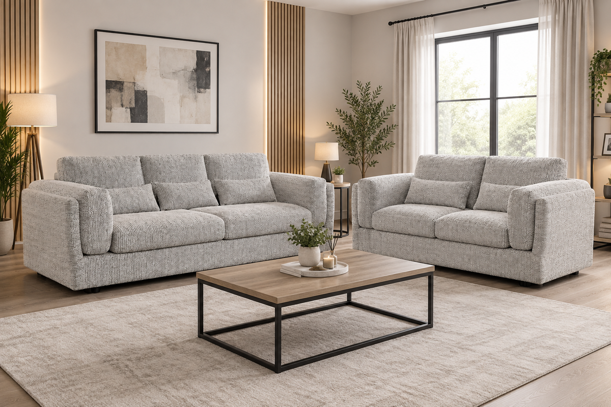 Bari Sofa Grey 3+2 Set
