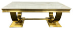 Chelsea/Arianna Matt Gold Coffee Table (All Colours)