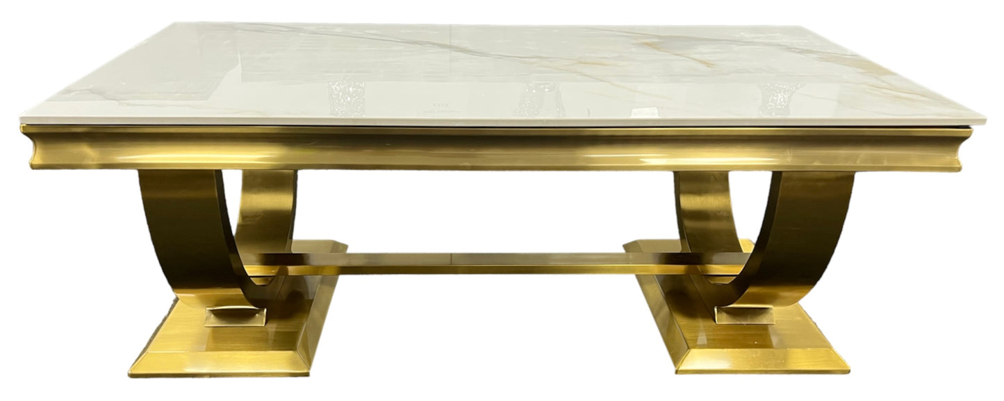 Chelsea/Arianna Matt Gold Coffee Table (All Colours)