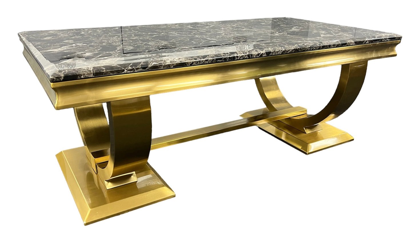 Chelsea/Arianna Matt Gold Coffee Table (All Colours)