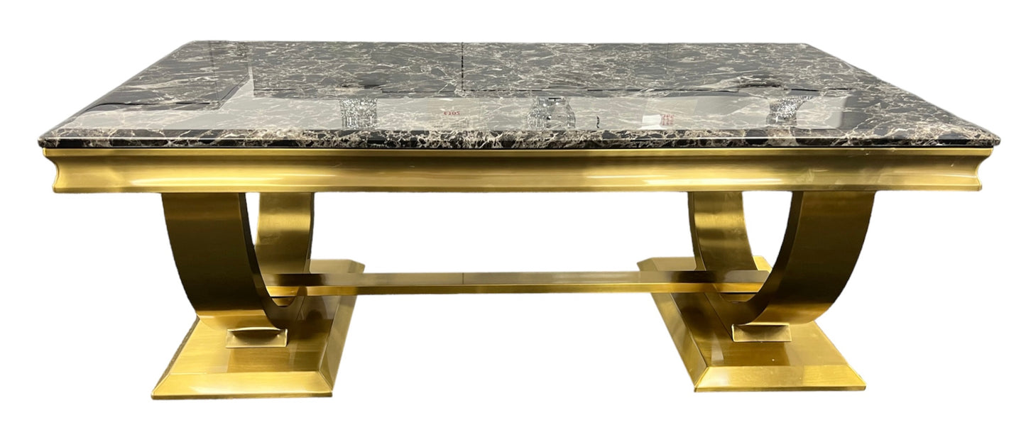Chelsea/Arianna Matt Gold Coffee Table (All Colours)