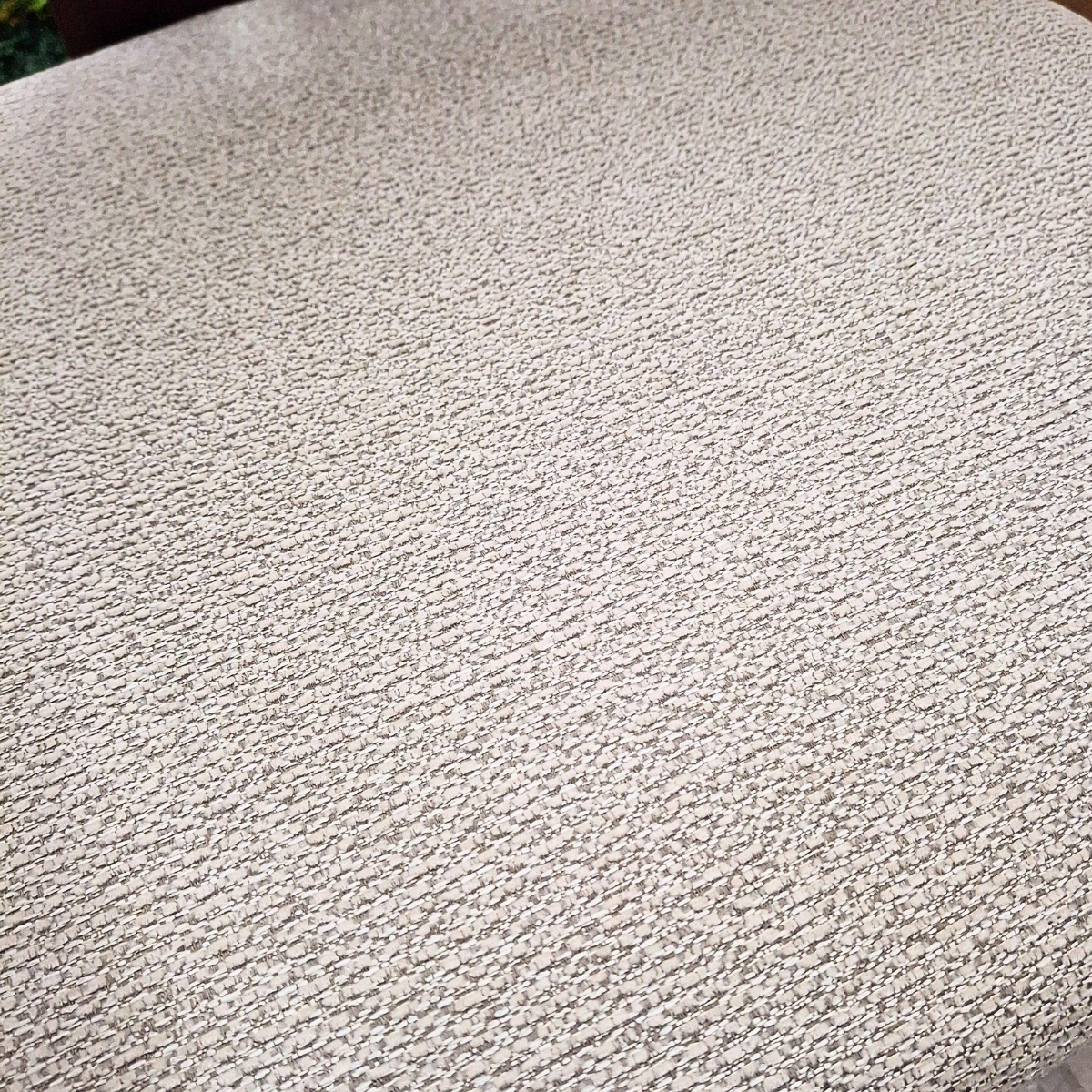 Clara Walnut Barstool in Oatmeal Boucle