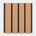 Composite Exterior Light Oak Slat Wall Cladding – Waterproof, UV‑Resistant - Standard Slat (4 Pieces)