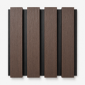 Composite Exterior Smoked Oak Slat Wall Cladding – Waterproof, UV‑Resistant - Standard Slat (4 Pieces)
