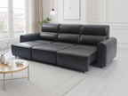 Conway Electric Sofa Black 3 Seater