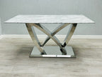 California Grey Marble 180cm Dining Table