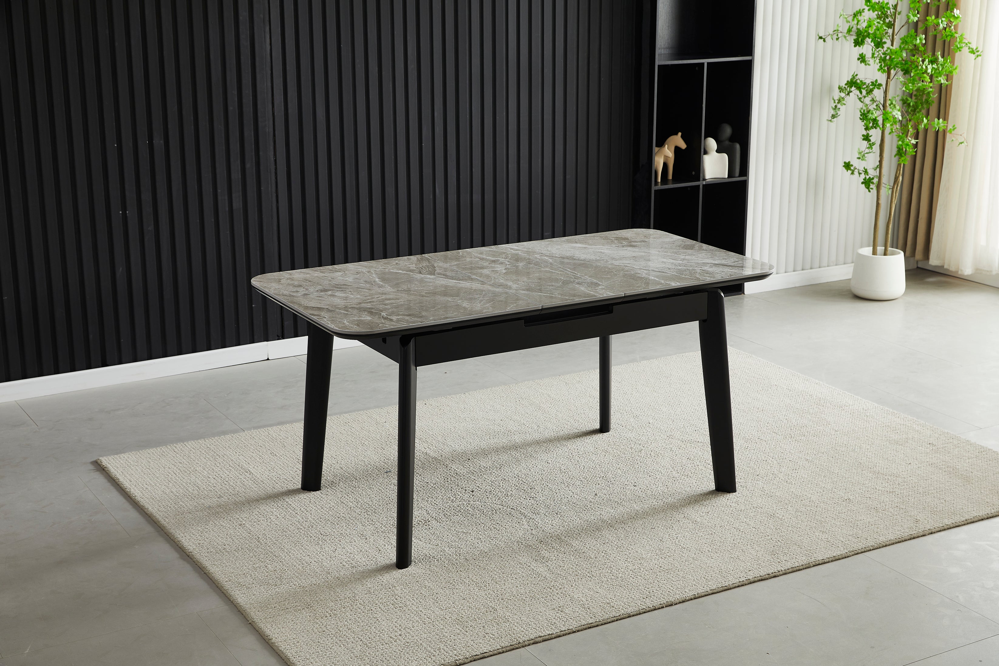 Arizona Grey Extending Dining Table 130-160cm