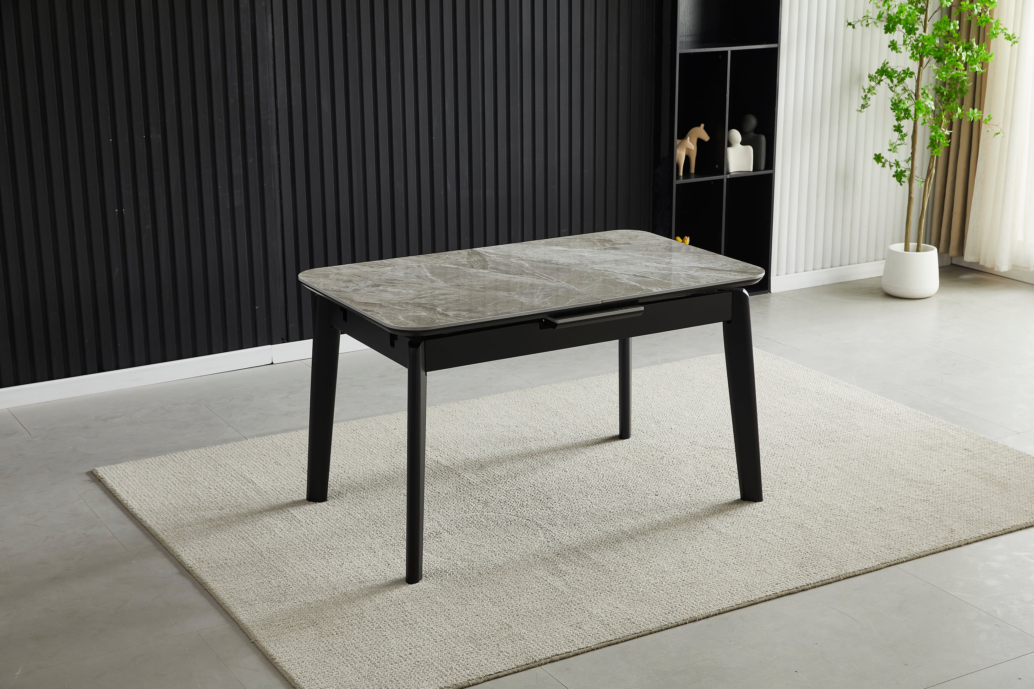 Arizona Grey Extending Dining Table 130-160cm