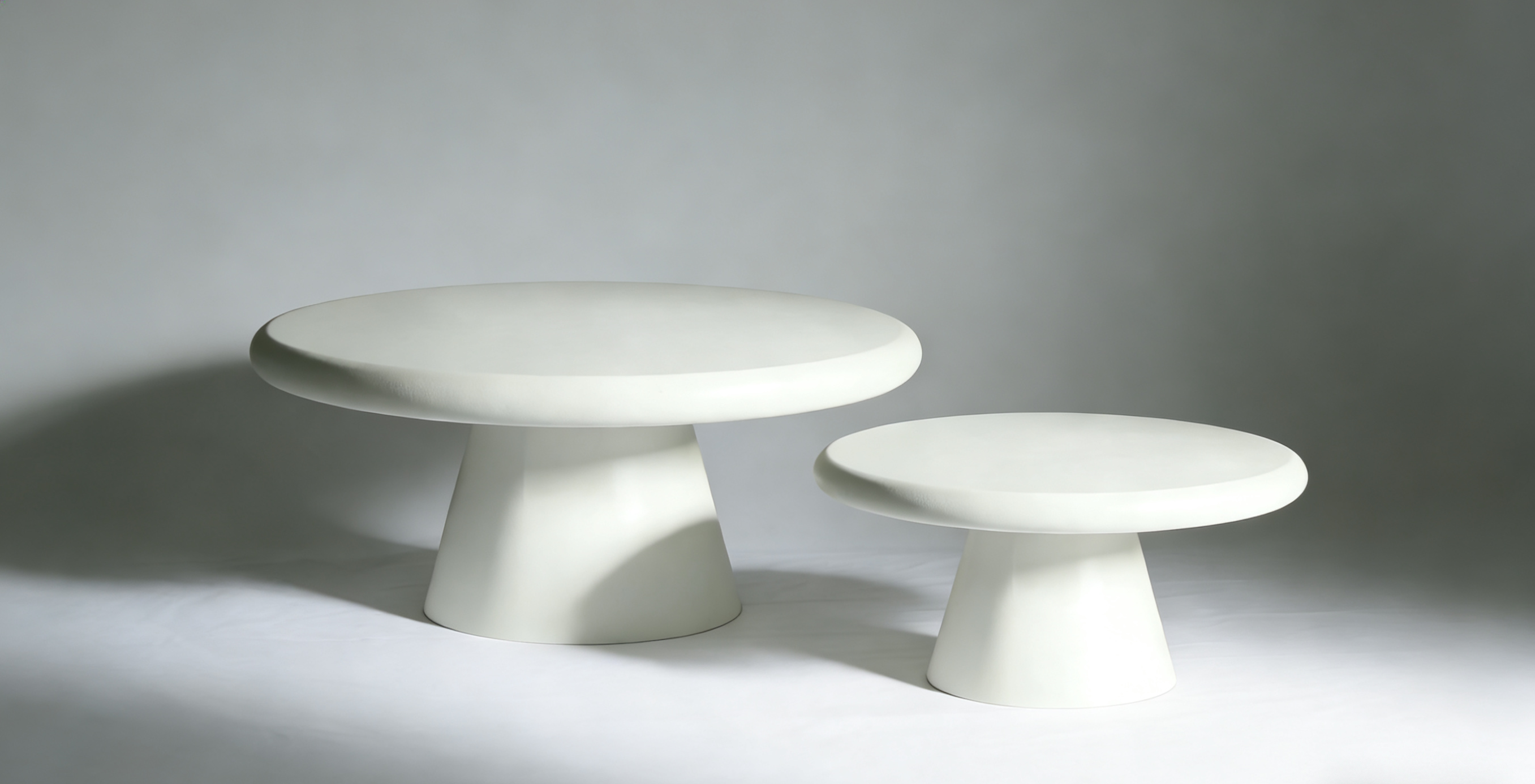 Emilia Coffee & End Tables - White