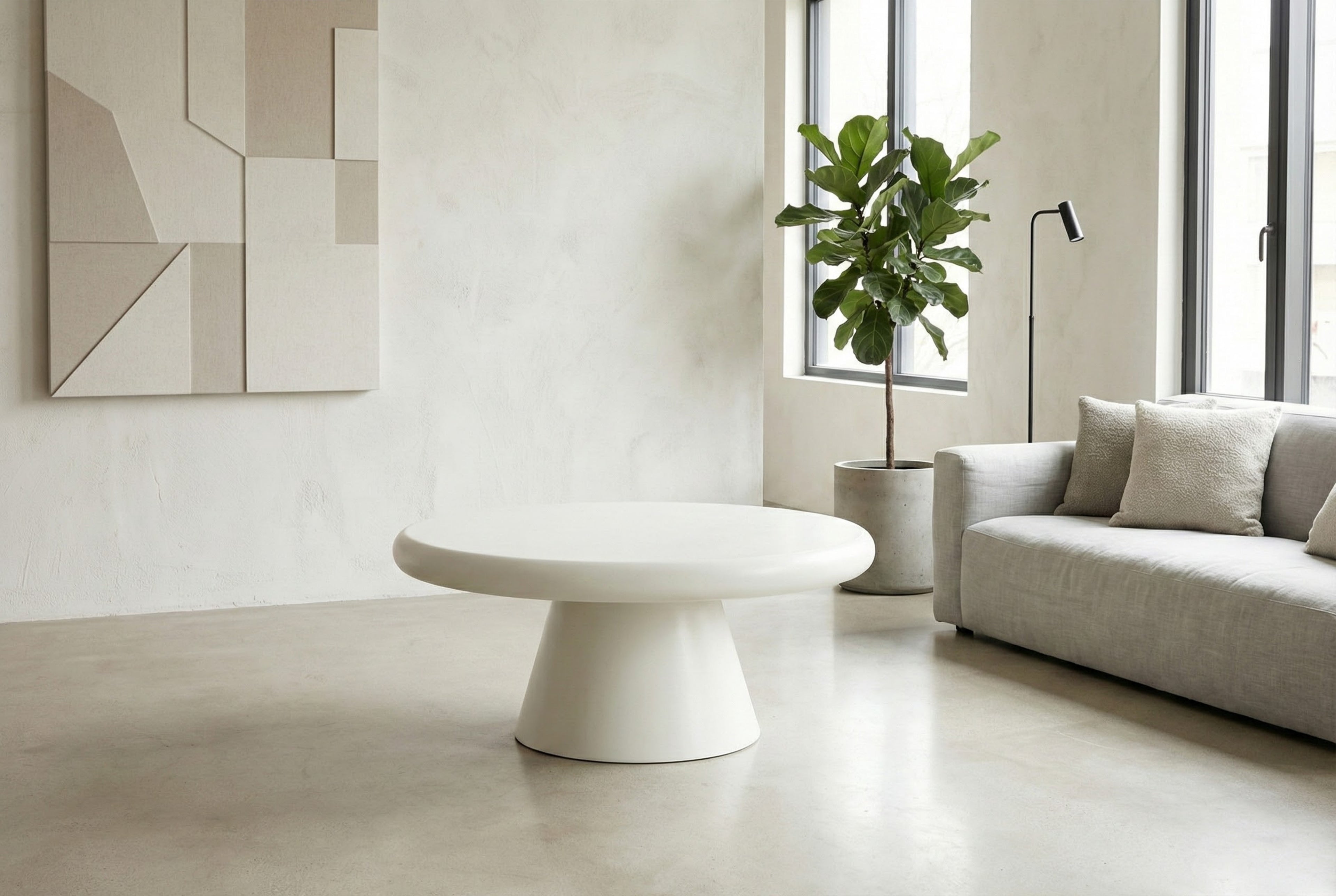 Emilia Coffee & End Tables - White