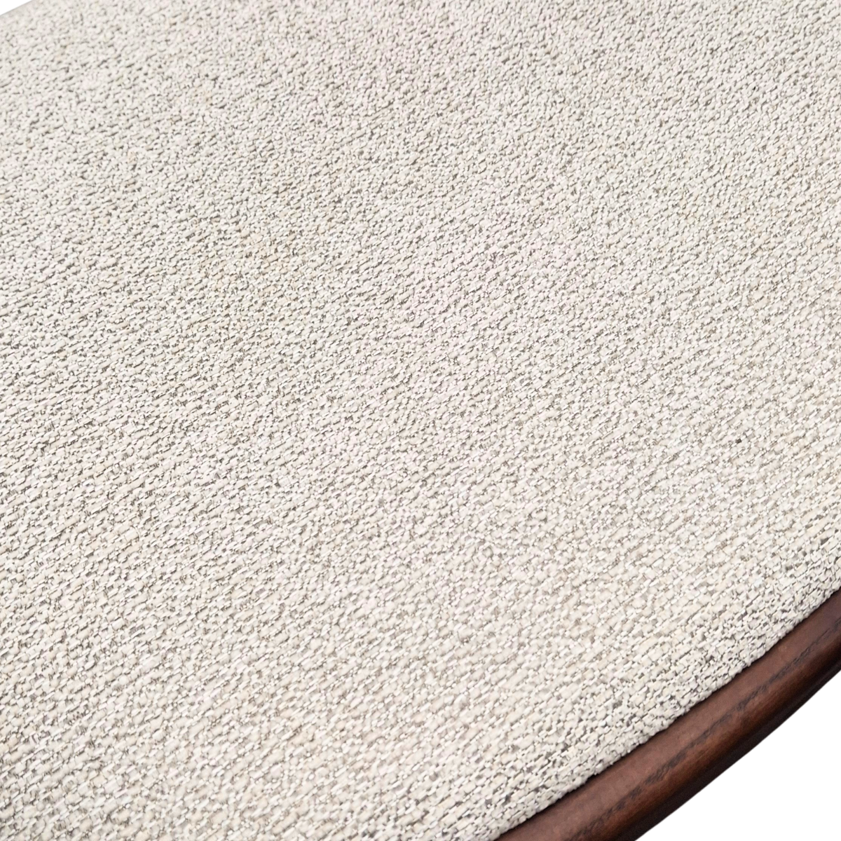 Fern Walnut Dining Chair in Oatmeal Boucle Set of 2