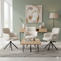 Tuscany Beige 360 Swivel Chair