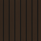 Premium Acoustic Wide Slat Wall Panels - 3-Sided Wood Veneer - Smoked Oak 240cm x 30cm (2 pieces)