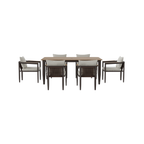 Hemera Outdoor Range - 6 Seater Dining Set
