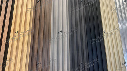 Dark Grey UPVC Seamless Wall Panel