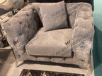 Orlando Sofa 3/2 or 1 Seater Grey
