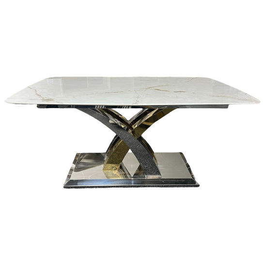Lucy 1.8M Marble Dining Table
