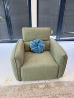 Ascot Sofa Green Armchair