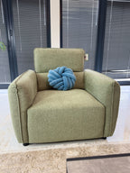 Ascot Sofa Green Armchair