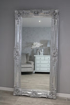 Large Paris Mirror Chrome