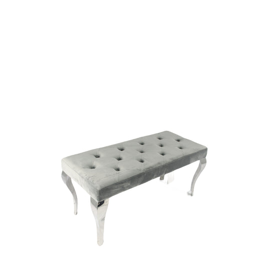 Lewis Dark Grey Bench 110/130/160cm