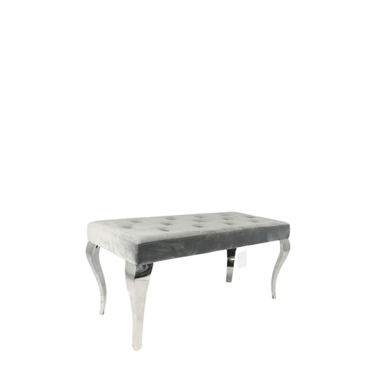 Lewis Dark Grey Bench 110/130/160cm