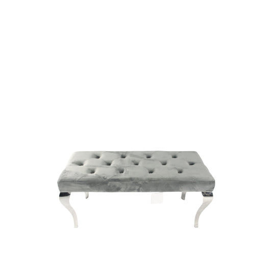 Lewis Dark Grey Bench 110/130/160cm