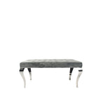 Lewis Dark Grey Bench 110/130/160cm