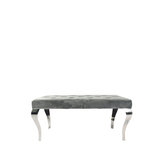 Lewis Dark Grey Bench 110/130/160cm