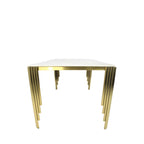 Mayfair Gold 1.8m Ceramic Dining Table (7 Colours)