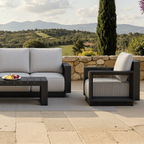 Ikos Outdoor Lounge Set - Onyx - 5 Seater