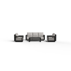 Ikos Outdoor Lounge Set - Onyx - 5 Seater