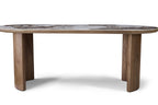 Isabella 2M Table - Walnut & Pandora