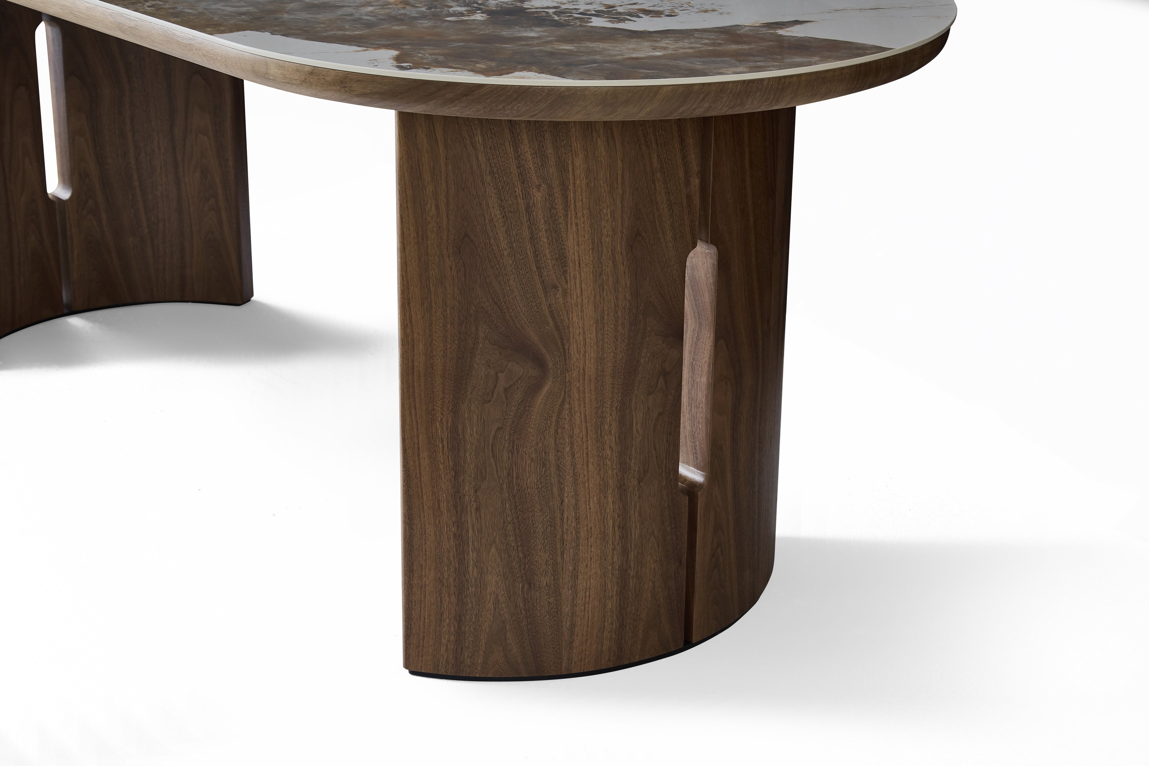 Isabella 2M Table - Walnut & Pandora