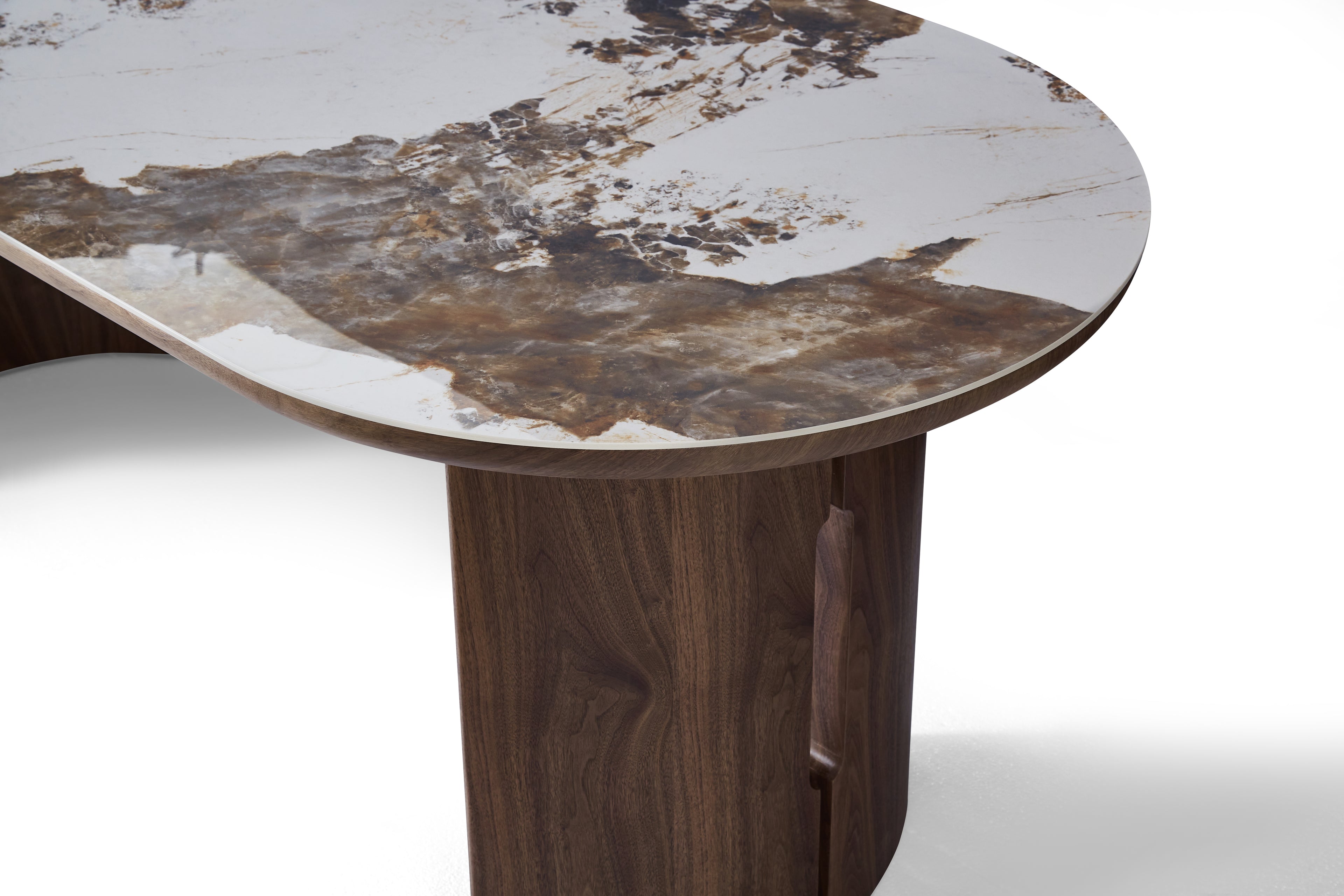 Isabella 2M Table - Walnut & Pandora