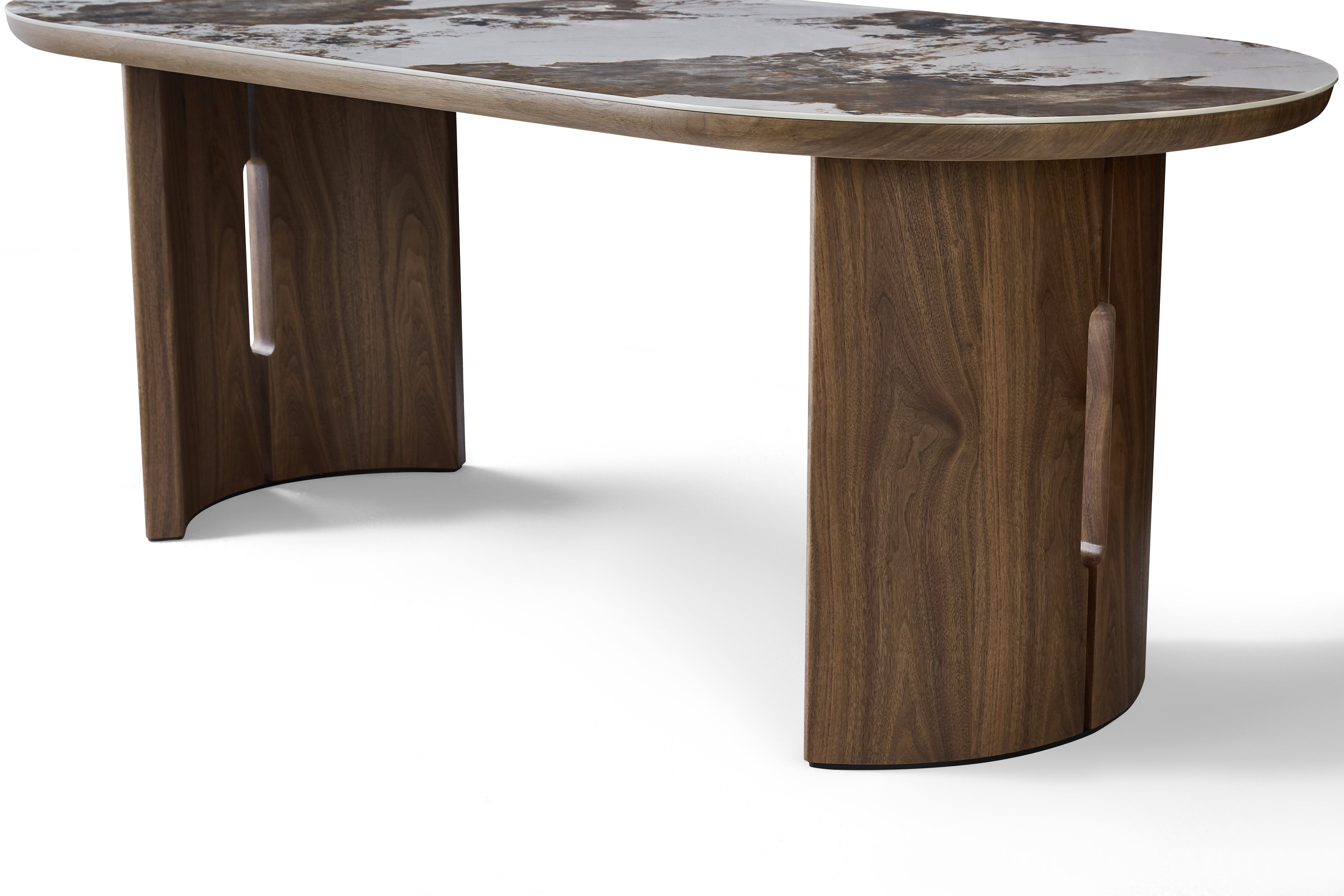 Isabella 2M Table - Walnut & Pandora