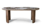 Isabella 2M Table - Walnut & Pandora