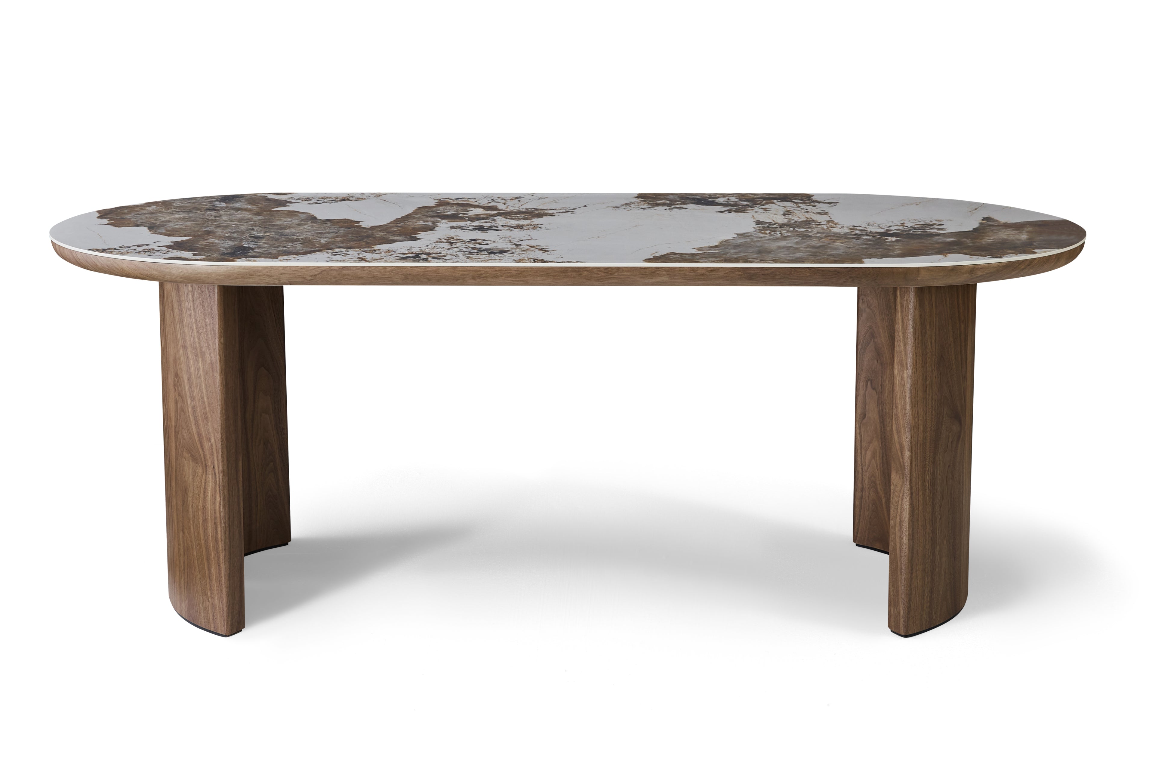 Isabella 2M Table - Walnut & Pandora