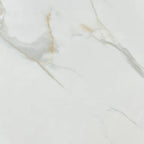 Louis Matt Gold Lamp Table with Glass Top (All Colours) 50cm