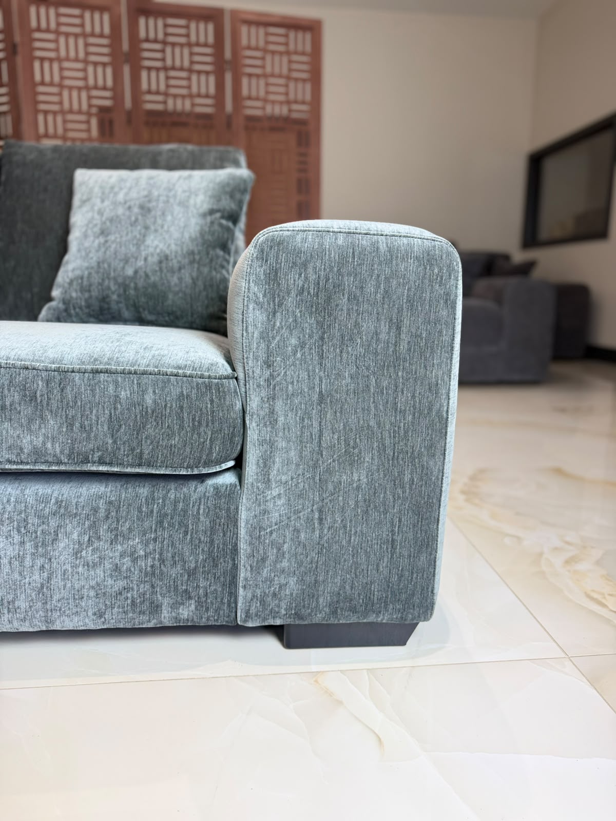 Laguna Sofa Grey 3 Seater