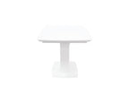 Logato Matt White & Glass Extending Table (2 Sizes)
