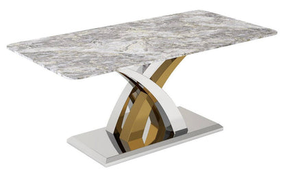 Lucy 1.8M Marble Dining Table