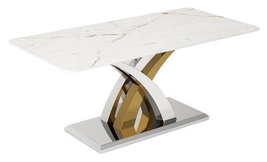 Lucy 1.8M Marble Dining Table