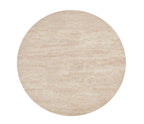 Luna Coffee & End Tables - Matt Taupe & Travertine